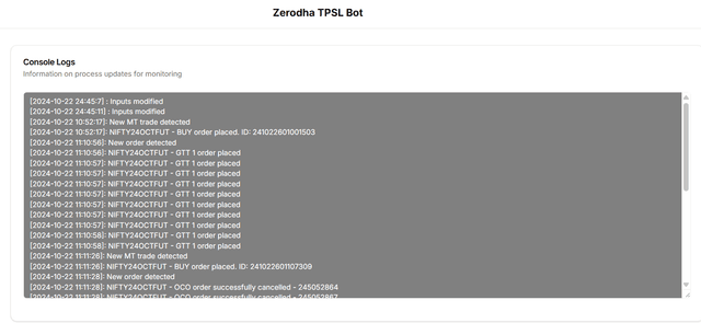 Easy Monitoring through Real-Time Logs